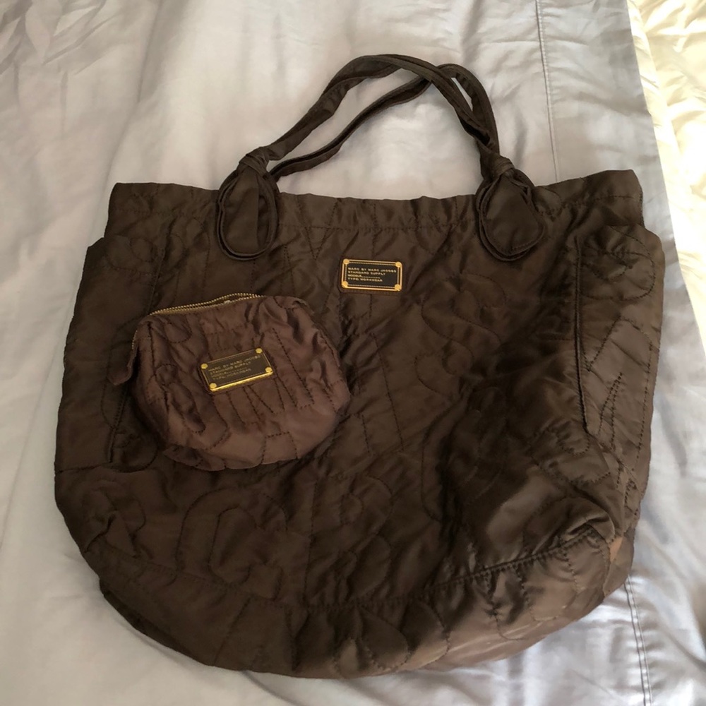 Marc Jacobs bag and makeup bag